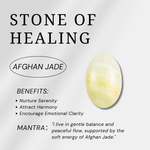 Afghan Jade Palm Stone - helmsman - crystal