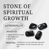 Astrophyllite Heart - helmsman - crystal