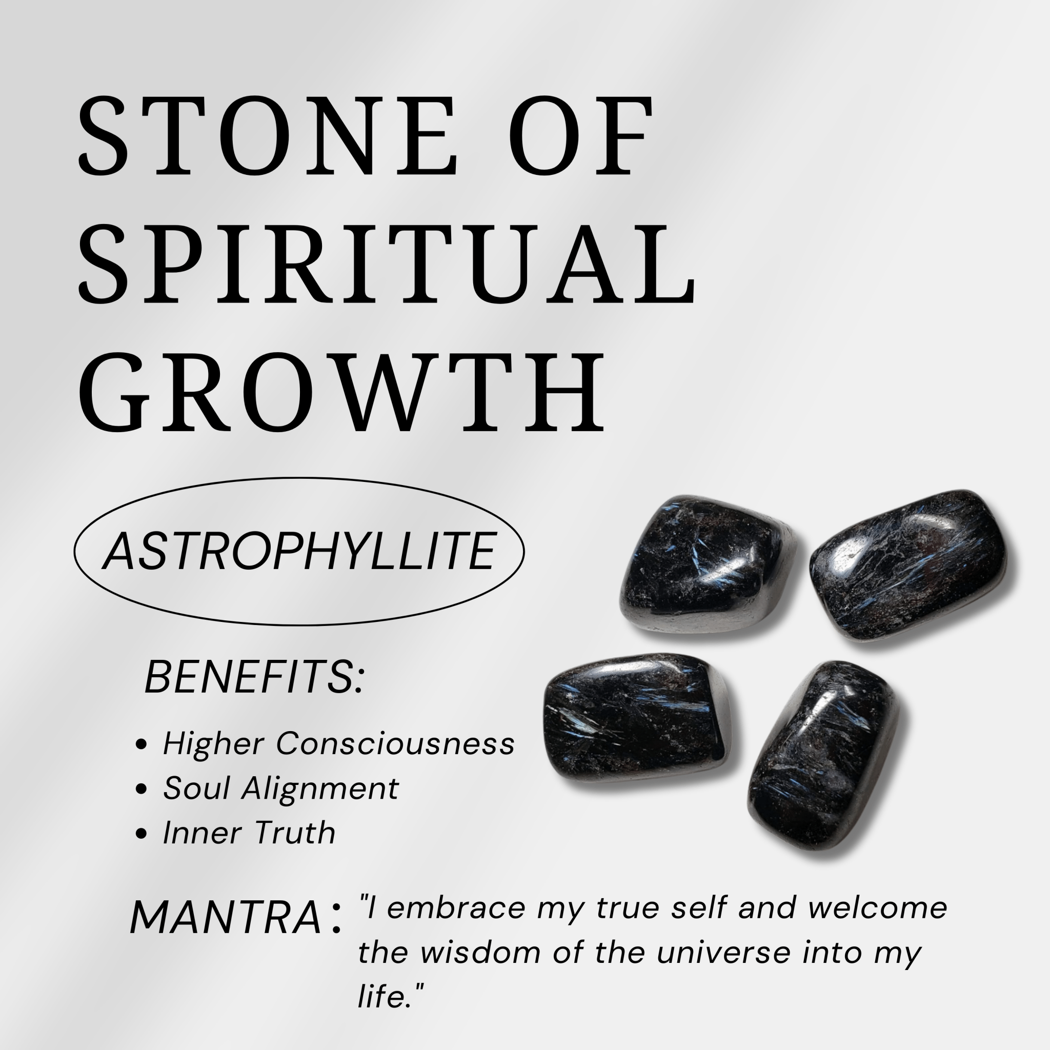 Astrophyllite Heart - helmsman - crystal