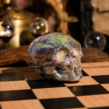 Aura Sphalerite Skull - helmsman - crystal