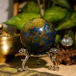 Azurite Sphere - helmsman - crystal