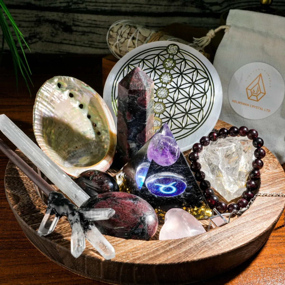 Birthstone Crystal Ritual Set - helmsman - crystal