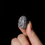 Black Network Tumbled Stone Set - helmsman - crystal