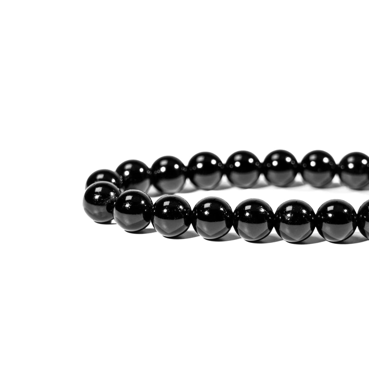 Black Obsidian Bracelet - helmsman - crystal