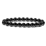 Black Obsidian Bracelet - helmsman - crystal