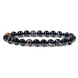 Black Onyx Bracelet - helmsman - crystal