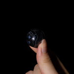 Black Onyx Tumbled Stone Set - helmsman - crystal