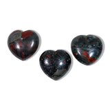 Blood Stone Mini Heart Set - helmsman - crystal