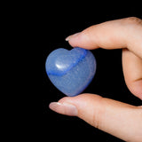 Blue Aventurine Mini Heart Set - helmsman - crystal