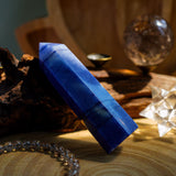 Blue Aventurine Point - helmsman - crystal