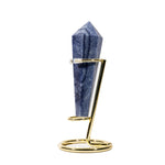 Blue Aventurine Wand Ornament - helmsman - crystal