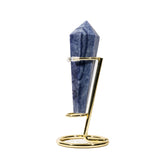 Blue Aventurine Wand Ornament - helmsman - crystal