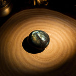 Blue Labradorite Palm Stones - helmsman - crystal