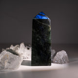 Blue Labradorite Tower - helmsman - crystal