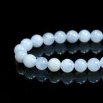Blue Lace Agate Bracelet - helmsman - crystal
