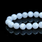 Blue Lace Agate Bracelet - helmsman - crystal