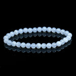 Blue Lace Agate Bracelet - helmsman - crystal