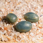 Blue Onyx Tumbled Stone Set - helmsman - crystal