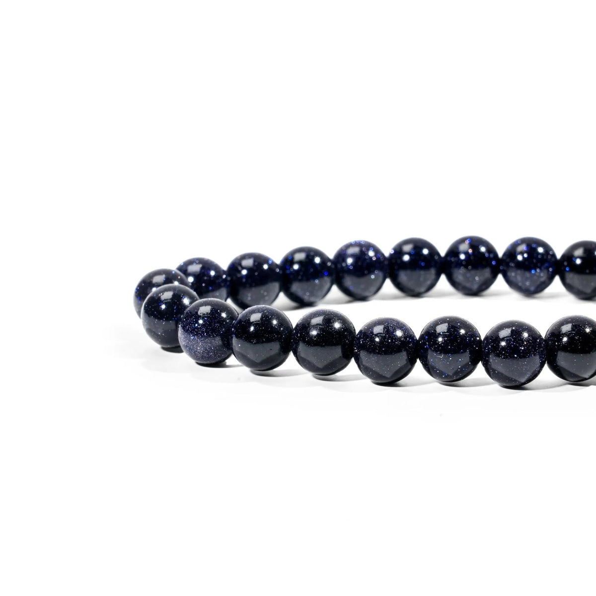 Blue Sandstone Bracelet - helmsman - crystal
