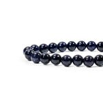 Blue Sandstone Bracelet - helmsman - crystal