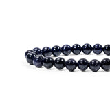 Blue Sandstone Bracelet - helmsman - crystal