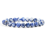 Blue Spot Stone Bracelet - helmsman - crystal