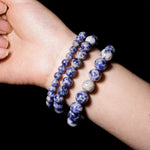 Blue Spot Stone Bracelet - helmsman - crystal