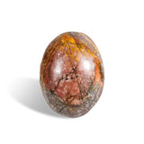 Cherry Creek Jasper Palm Stone - helmsman - crystal