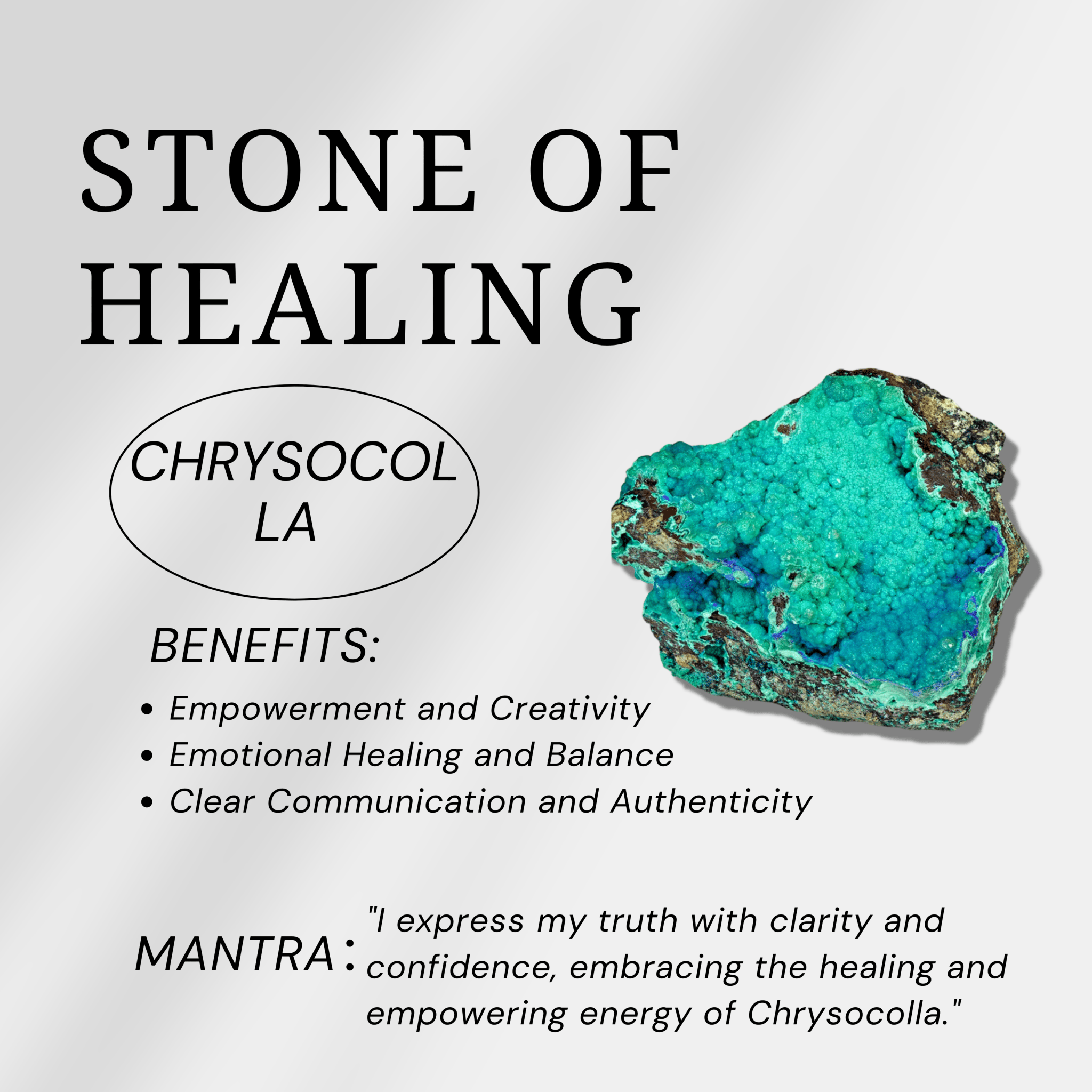 Chrysocolla Bracelet - helmsman - crystal