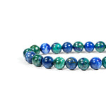 Chrysocolla Bracelet - helmsman - crystal