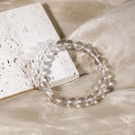 Clear Quartz Bracelet - helmsman - crystal