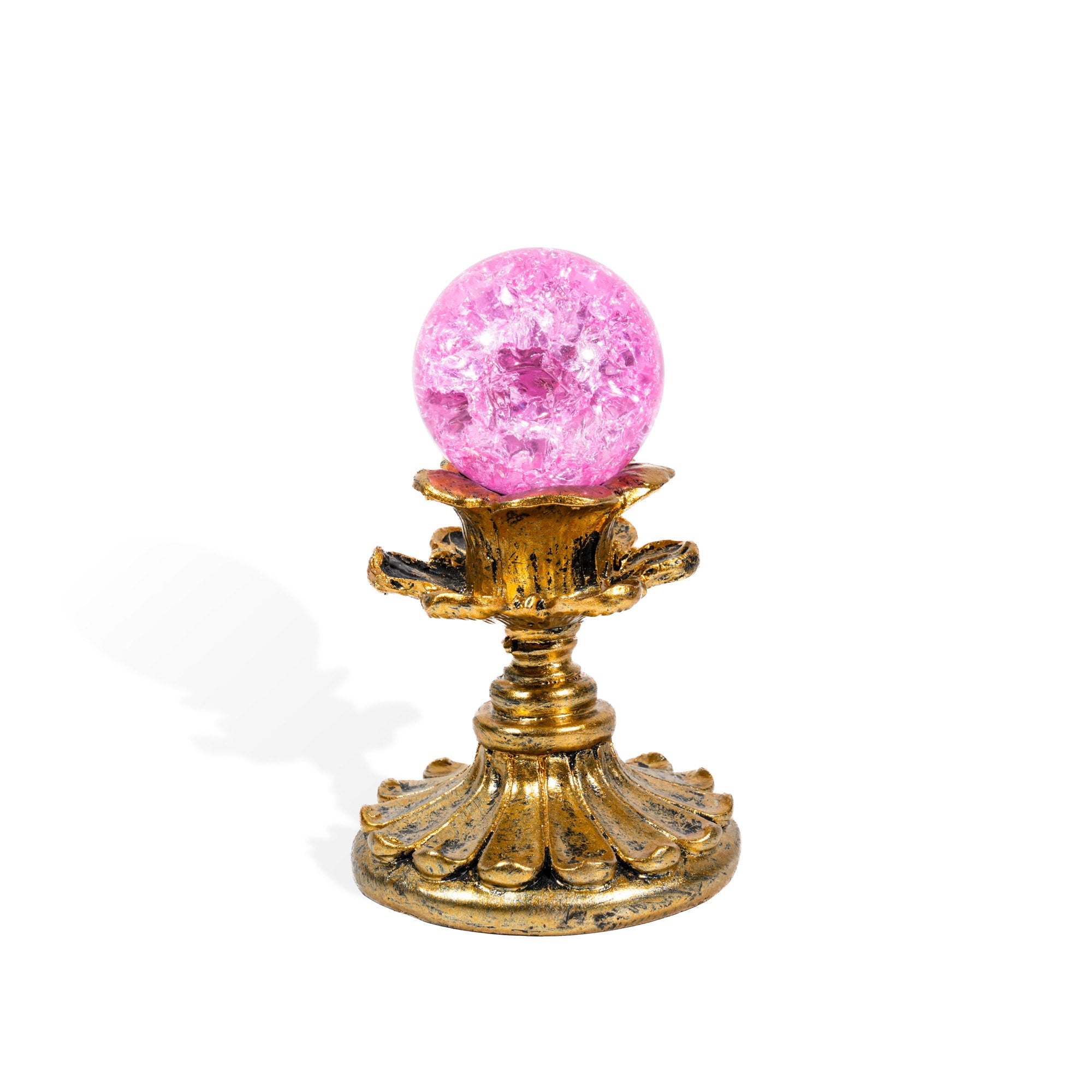 Crackle Quartz Sphere - helmsman - crystal