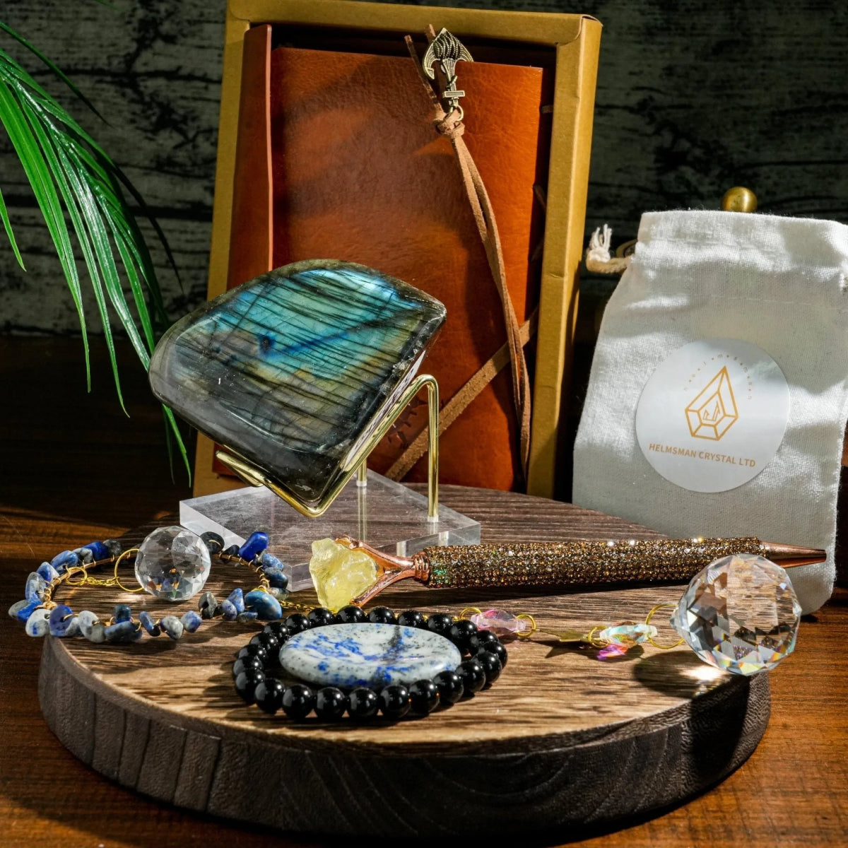 Crystal Energy Six - Piece Set - helmsman - crystal