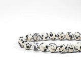 Dalmatian Jasper Bracelet - helmsman - crystal