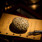 Dalmatian Jasper Palm Stone - helmsman - crystal