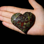 Dragon Blood Stone Heart - helmsman - crystal