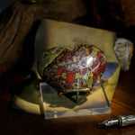 Dragon Blood Stone Heart - helmsman - crystal