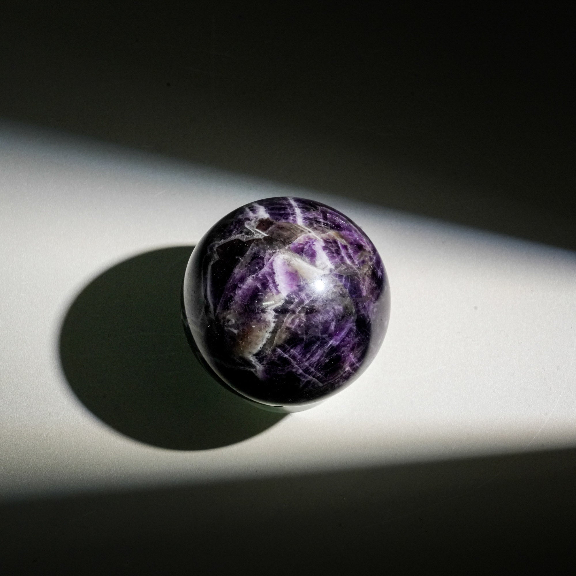Dream Amethyst Sphere - helmsman - crystal