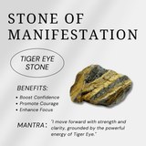 Dream Tiger Eye Stone Bracelet - helmsman - crystal