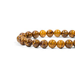 Elephant Skin Jasper Bracelet - helmsman - crystal