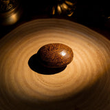 Elephant Skin Jasper Palm Stone - helmsman - crystal