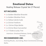 Emotional Detox Crystal Ritual Set - helmsman - crystal