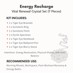 Energy Recharge Crystal Ritual Set - helmsman - crystal