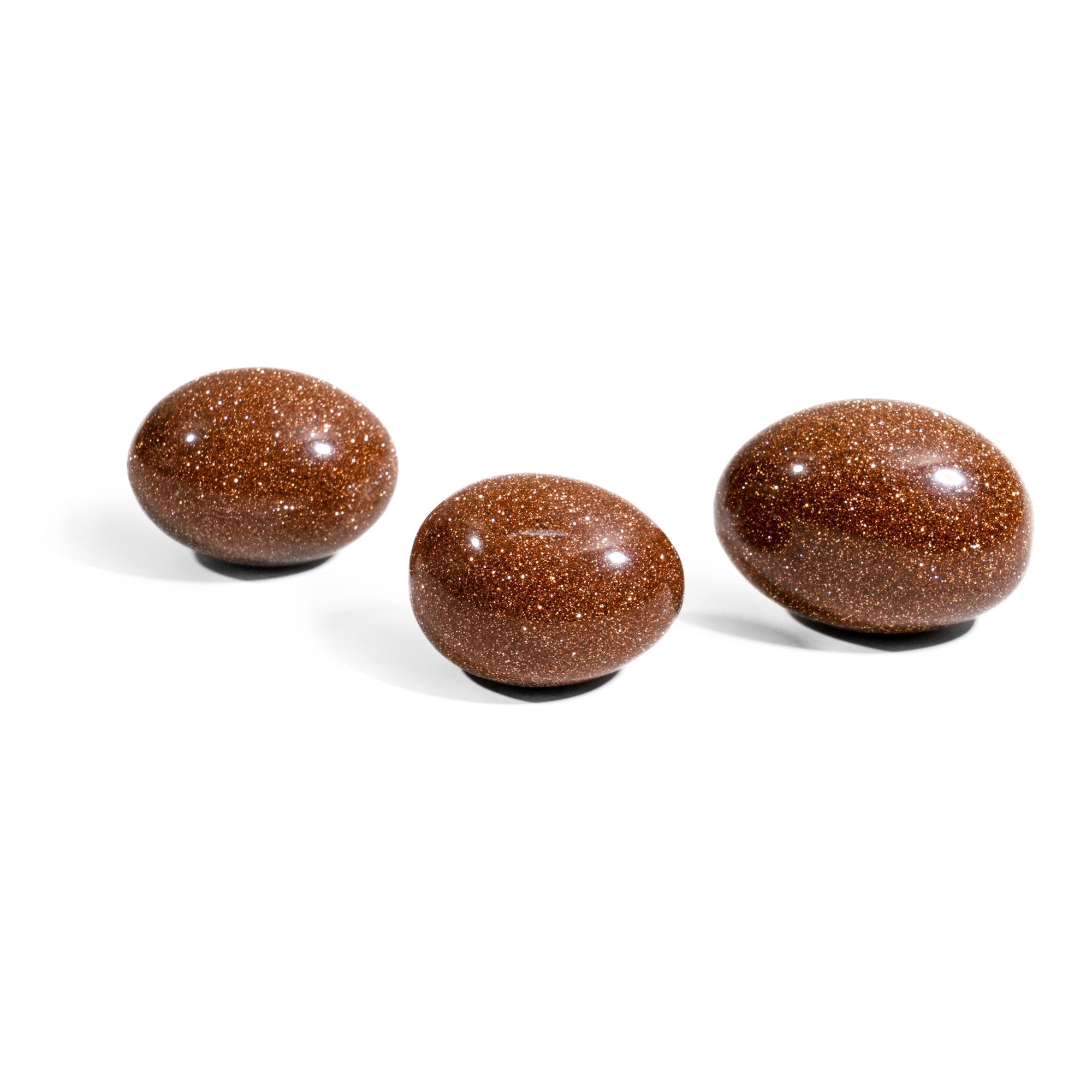 Gold Sandstone Tumbled Stone Set - helmsman - crystal