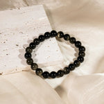Gold Sheen Obsidian Bracelet - helmsman - crystal