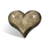 Gold Sheen Obsidian Heart - helmsman - crystal