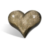 Gold Sheen Obsidian Heart - helmsman - crystal