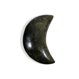 Golden Obsidian Moon - helmsman - crystal