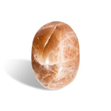 Golden Sun Stone Palm Stone - helmsman - crystal