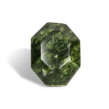 Green Serpentine Palm Stone - helmsman - crystal
